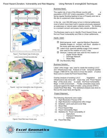 flood hazard zonation mapping